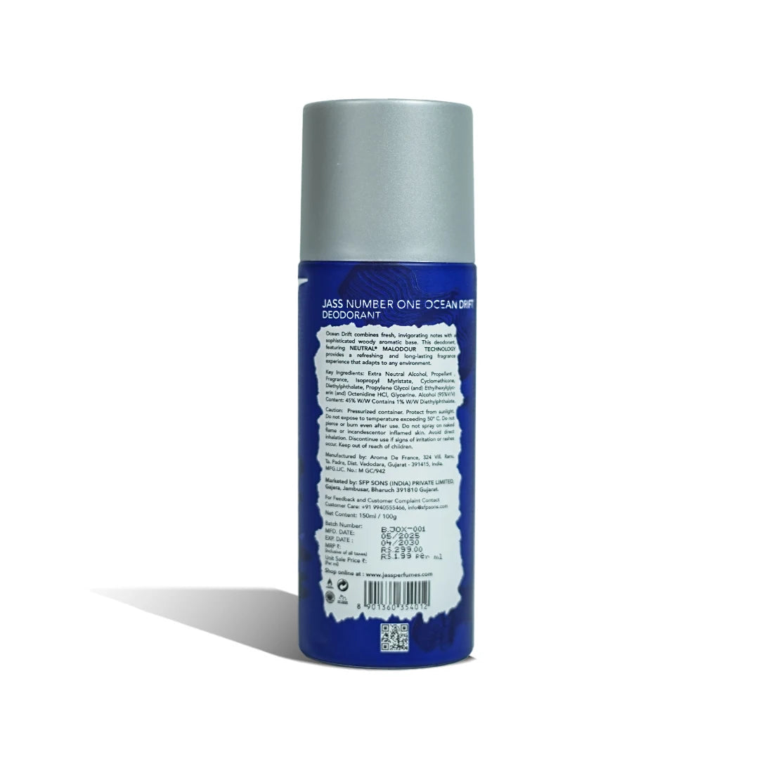 Number One Ocean Drift Deodorant – 150ML