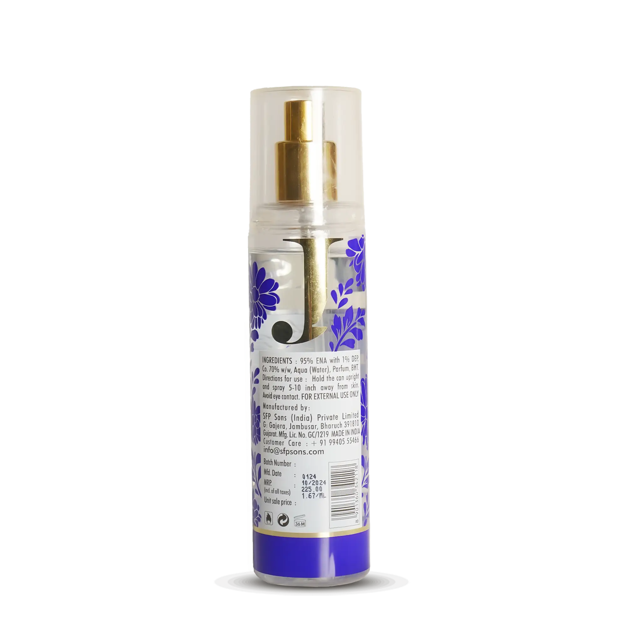 Lavish Blu Body Mist - 135ML