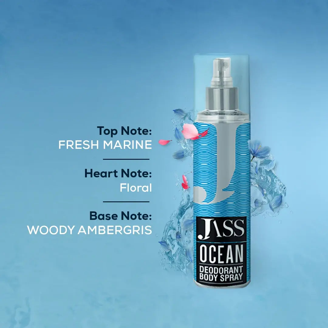 Ocean Deodorant Body Spray – 135ML