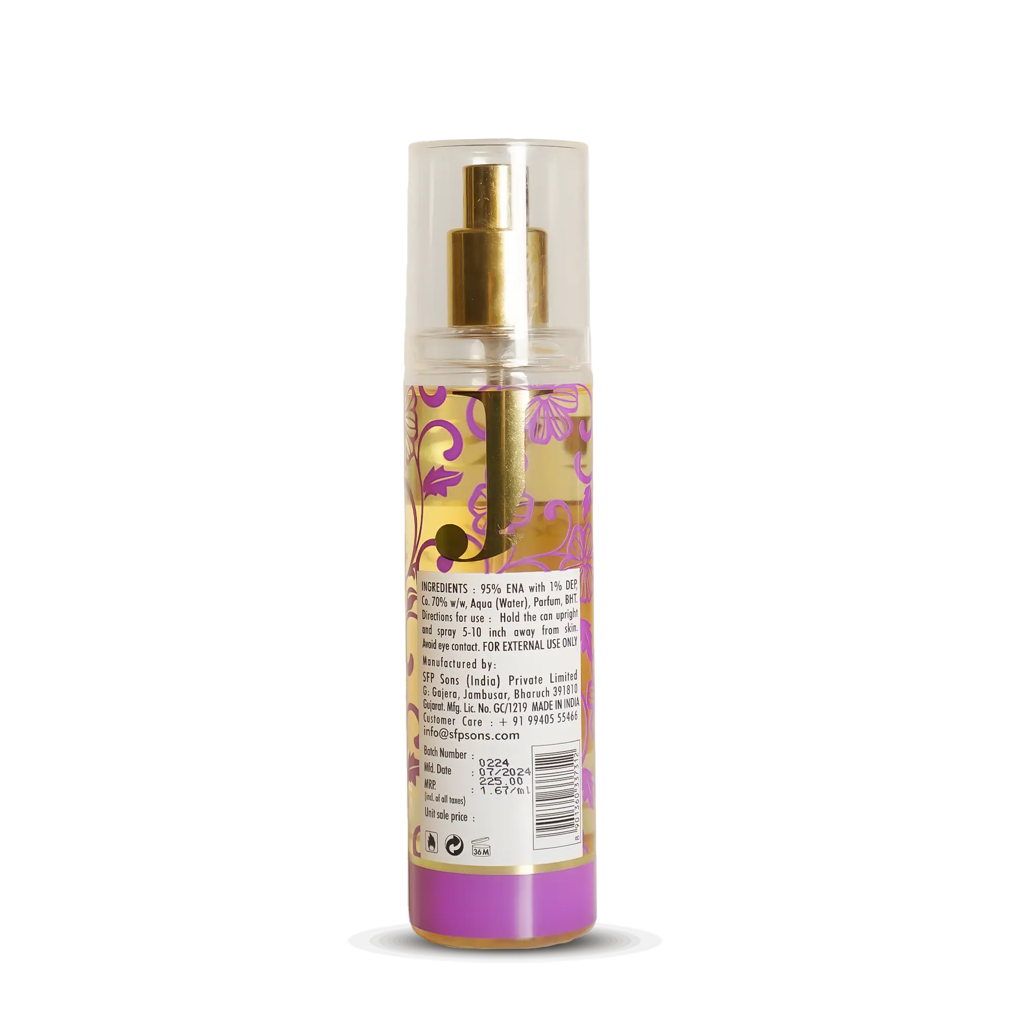 Sparkling Lilac Body Mist - 135ML