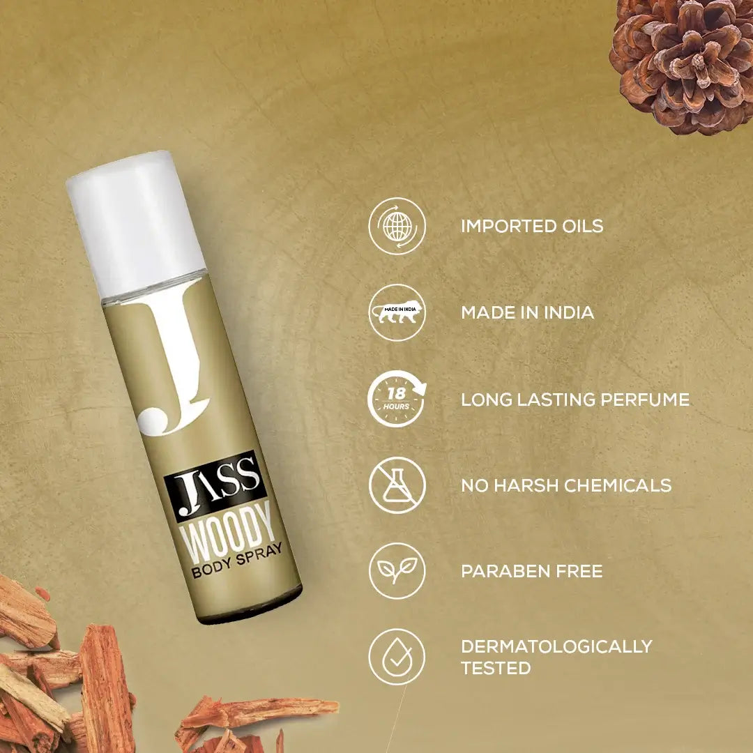 Woody Body Spray – 135ML